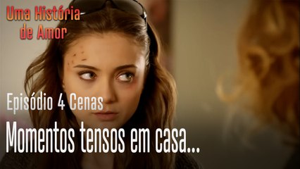 Momentos tensos em casa...