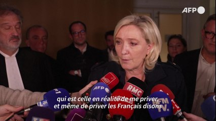 Procès du RN : prison ferme requise contre Marine Le Pen
