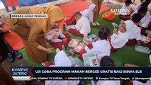 Uji Coba Program Makan Bergizi Gratis Bagi Siswa SLB