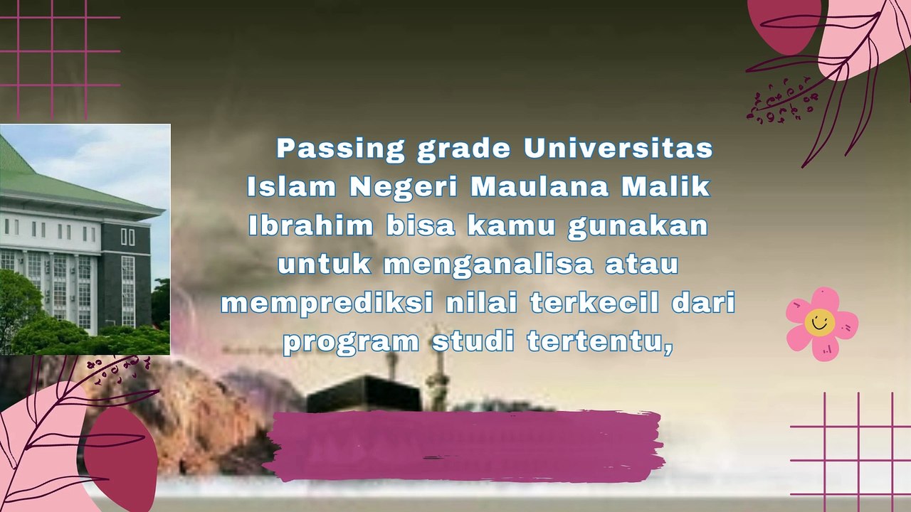 Passing Grade prodi jenjang daya tampung peminat dan ketetatan UIN Malang 2024