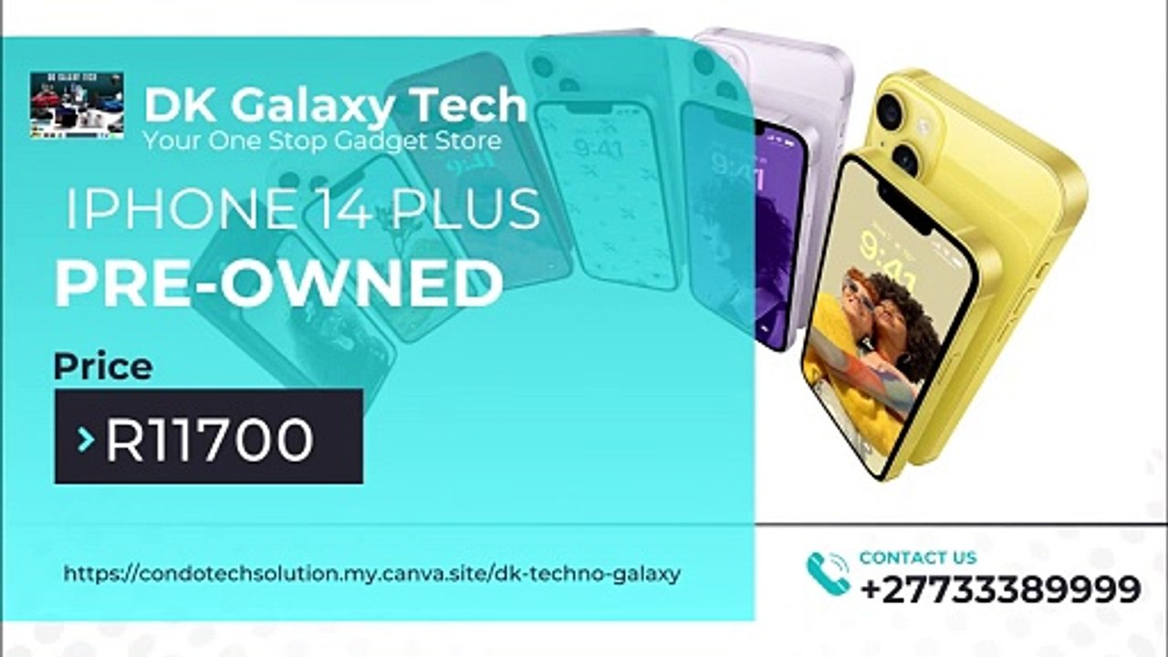 DK Galaxy Tech  Pre owned iPhone Price List_v720P
