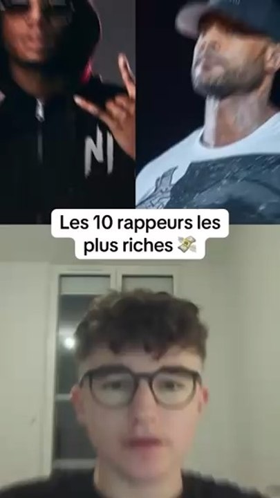 Les 10 rappeurs les plus riches 💸#rappeur #rap #riche #classement