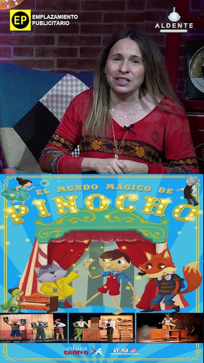 ANA RECOMENDANDO LA OBRA DE TEATRO DE PINOCHO Y LA CLINICA VETERINARIA LUNA DE VILLAMAYOR