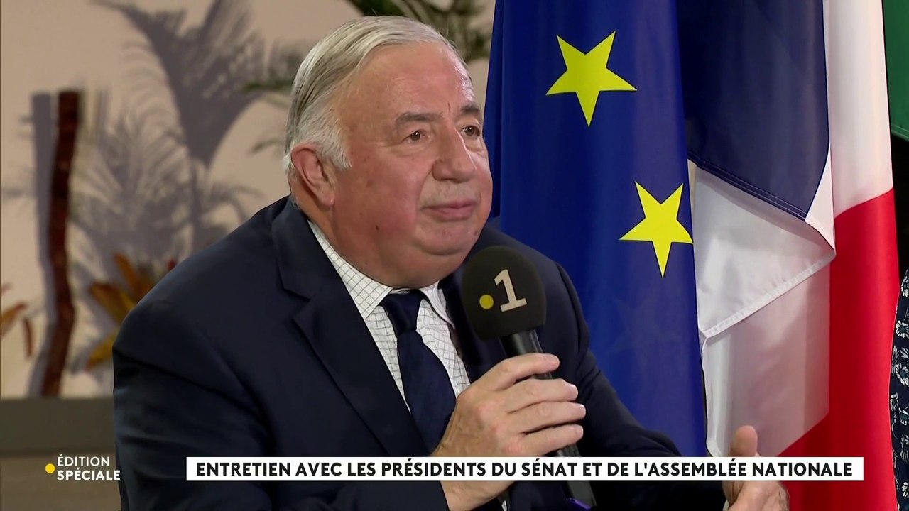 Nouvelle-Calédonie : Gérard Larcher appelle les partis à "reconstruire un rêve partagé"