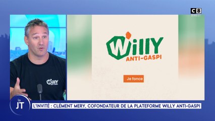 L'invité du jour : Clément Mery, cofondateur de la plateforme "Willy anti-gaspi"
