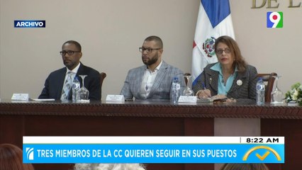 Tres miembros de la Cámara de Cuentas quieren seguir en su puesto | El Despertador