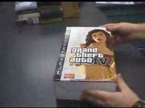 GTA 4 exclusive version collector (déballage)