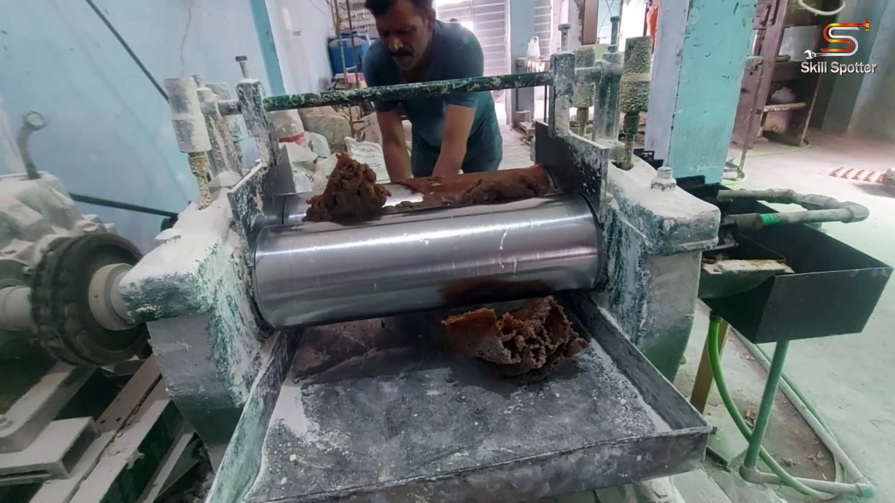 41 How Tennis Balls are Made  Tennis Balls Manufacturing  Tennis Ball Processing - Skill Spotter