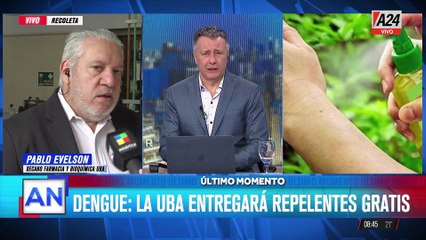 La UBA lanza campaña gratuita de repelentes contra el dengue