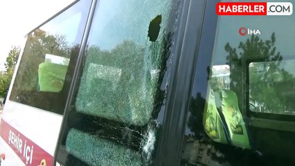 Tavşanlı'da Dolmuş Şoförleri Taşlı Saldırılara Maruz Kalıyor