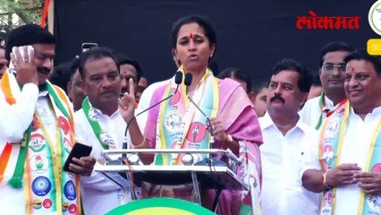 कुणाचा बदला घेता बदलापुरात सुप्रिया सुळेंचा हल्लाबोल कुणावर आणि का