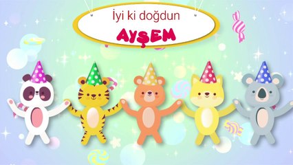 İyi ki doğdun AYŞEM - İsme Özel Doğum Günü Şarkısı (FULL VERSİYON) (REKLAMSIZ)
