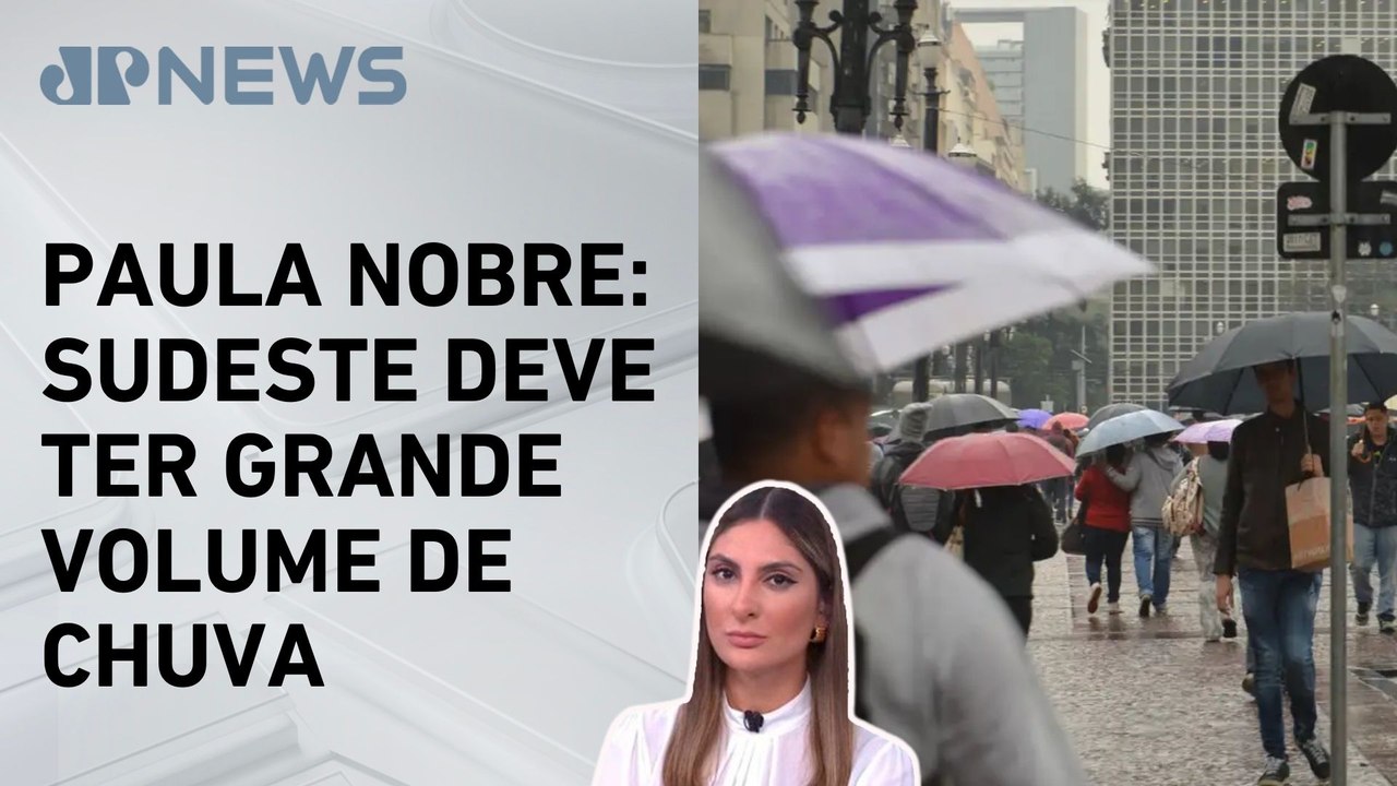 Novembro deve ser chuvoso até o próximo domingo (17) | Previsão do Tempo