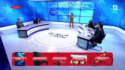 Gëzim Kelmendi - Debat Plus - Konflikti Izrael dhe Palestinësë bashku me Zgjim Hysenin, Ridvan Berishen, Xhevdet Pozharin dhe Anton Berisha (pjesa e dytë)