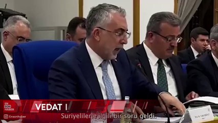 Vedat Işıkhan: Suriyelilerin GSS kapsamına alınmasına yönelik çalışma yok