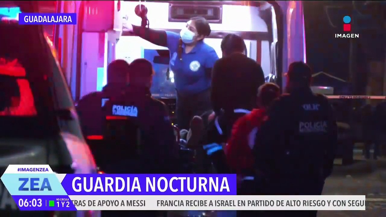 Hombre es asalto y agredido con un arma de fuego en Guadalajara, Jalisco