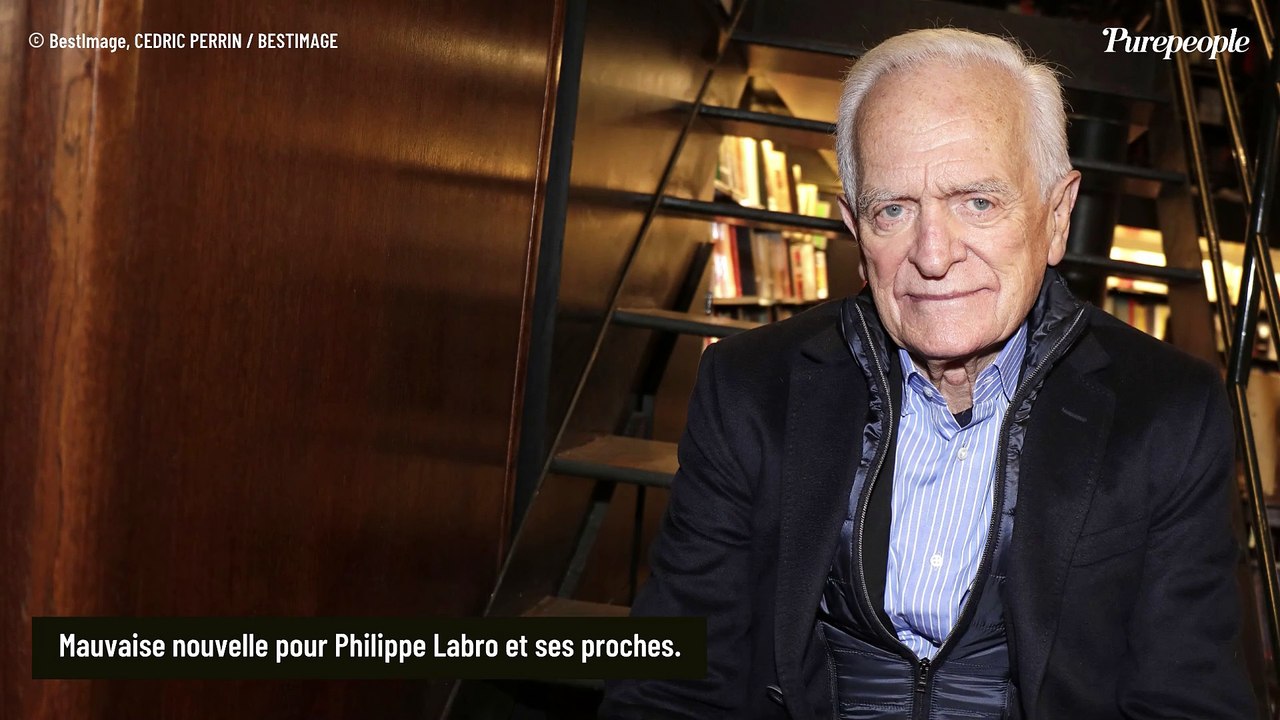 Philippe Labro accablé, il perd un célèbre membre de sa famille : "Tout notre amour pour cet admirable être humain"