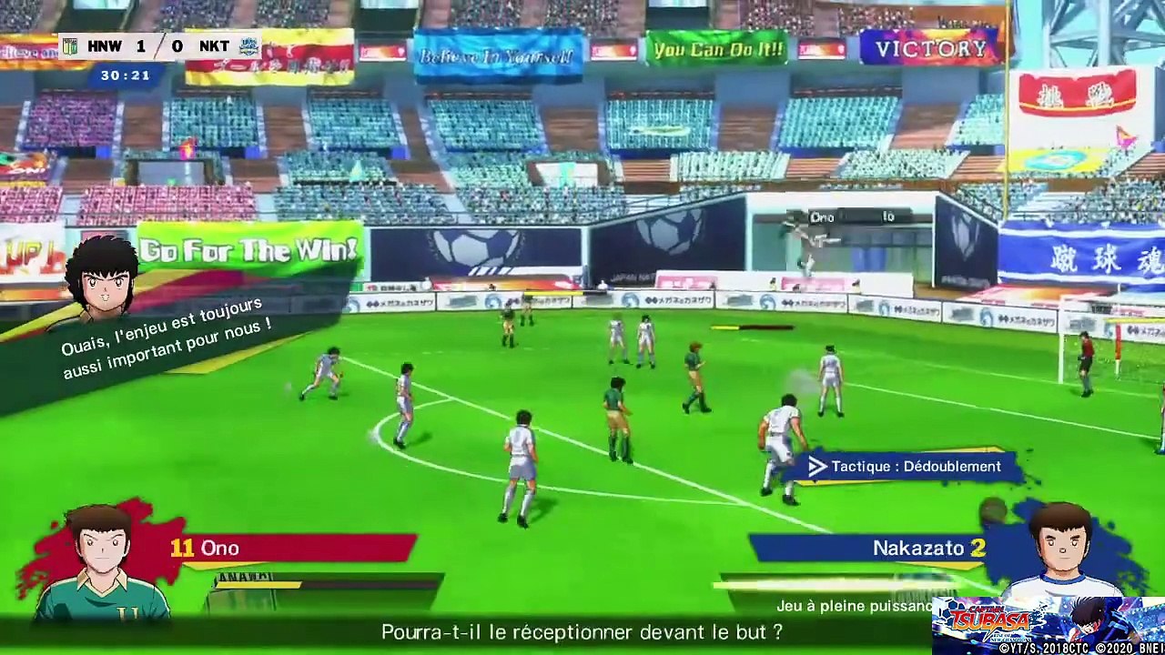 CAPTAIN TSUBASA_ RISE OF NEW CHAMPIONS Nankatsu Vs Hanawa