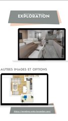 Cuisine ouverte sur salon de 25m2