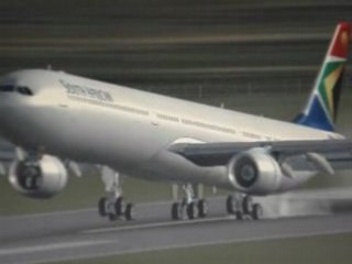 A340-600 SOUTH AFRICAN