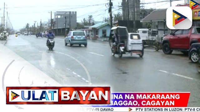 Bagyong #OfelPH, humina na makaraang mag-landfall sa Baggao, Cagayan; TCWS No. 4, nananatiling nakataas sa Babuyan Islands at ilang lugar sa dalawang lalawigan
