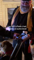 Ce SDF accepte les paiements par carte bancaire !
