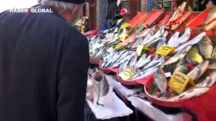 69 kiloluk turna balığına tezgahta büyük ilgi