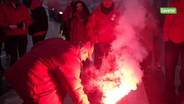 Les syndicats de la fonction publique wallonne en grève contre la réforme de la ministre Galant