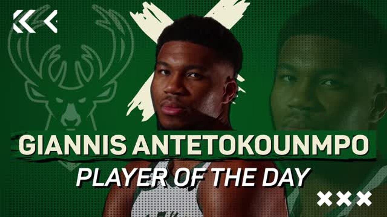 Giannis Antetokounmpo: NBA Player of the Day