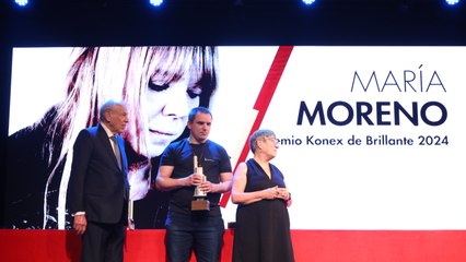 María Moreno fue distinguida con el Konex de Brillante 2024: el discurso de Cristina Banegas