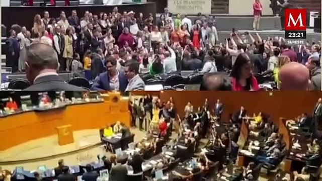 Felicitaciones a López Obrador en su 71º cumpleaños desde el Congreso y la Mañanera