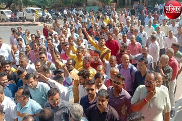 VIDEO : सर्व ब्राह्मण समाज का प्रदर्शन, आरोपियों की गिरफ्तारी नहीं होने पर दी पाली बंद की चेतावनी