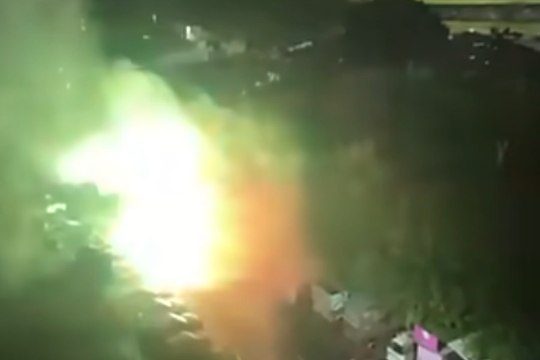 Imagens de câmeras de segurança registram ataques com explosivos em Brasília