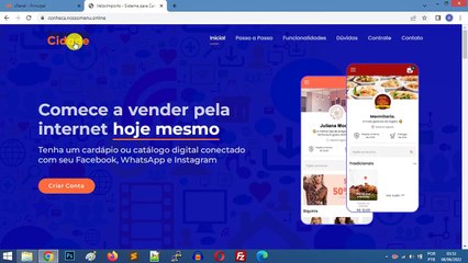 02 [Noção Básica] Como mudar os textos e links da página de apresentação.