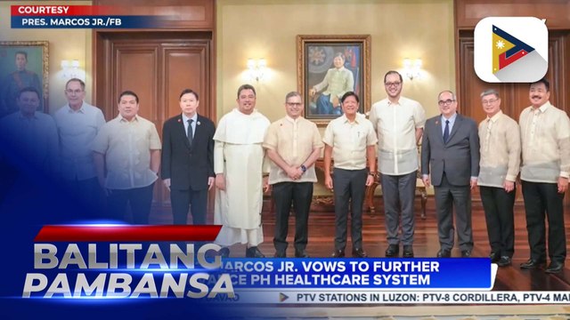 PBBM vows to further advance PH healthcare system