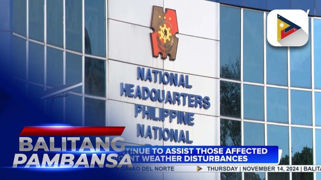 PNP to continue to assist typhoon victims, nearly 5-K cops deployed in regions at risk