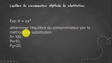 La Méthode de Substitution _ Optimiser les Choix en Microéconomie pour le Consommateur séance 2