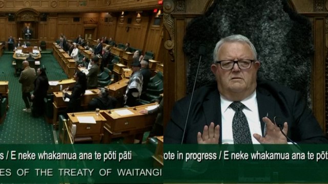 Una haka llena de furia paraliza el parlamento de Nueva Zelanda