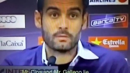 El día en que Guardiola llamó mentiroso a Clos Gómez, el impulsor y defensor del fuera de juego semiautomático