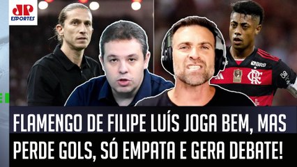 "ISSO É UMA ARMADILHA! E o Filipe Luís SABE BEM que o Flamengo..." OLHA esse ÓTIMO DEBATE!