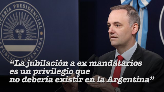 Adorni anunció que Anses dará de baja las jubilaciones y pensiones que recibía Cristina Kirchner