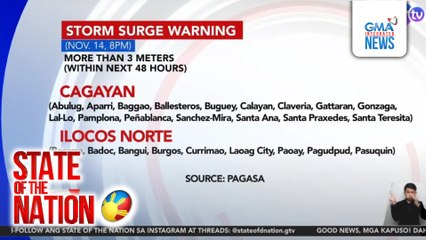 Malakas na hanging dala ng Bagyong Ofel, nagpabagsak sa sanga ng puno | SONA