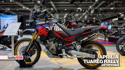 Aprilia Tuareg: in scena a Eicma 2024 la nuova versione Rally