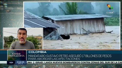 Deslizamientos e inundaciones por ola invernal en Colombia