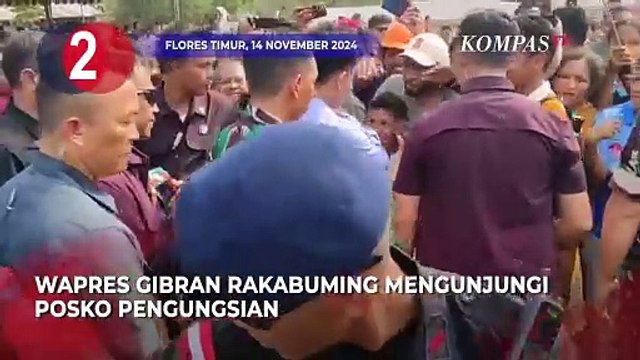 [TOP 3 NEWS] Prabowo Tiba di Peru hingga Gibran Tinjau Pengungsi Erupsi Gunung Lewotobi Laki-laki