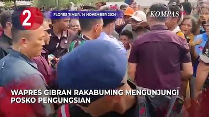 [TOP 3 NEWS] Prabowo Tiba di Peru hingga Gibran Tinjau Pengungsi Erupsi Gunung Lewotobi Laki-laki