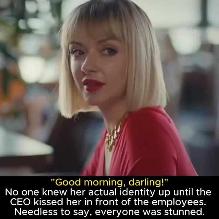 "Good morning, darling!"