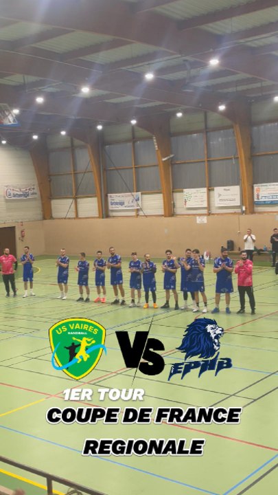 Premier tour de coupe de France régionale ! Vaires VS EPHB ! #Handball #EPHB #Handplayer #HandballPassion