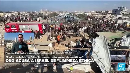 Informe desde Jerusalén: HRW acusa a Israel de cometer una “limpieza étnica” en Gaza