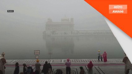 Kualiti udara di ibu negara India kekal paras sangat tidak sihat